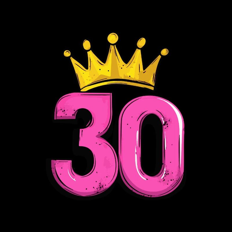 30 Zahl Krone