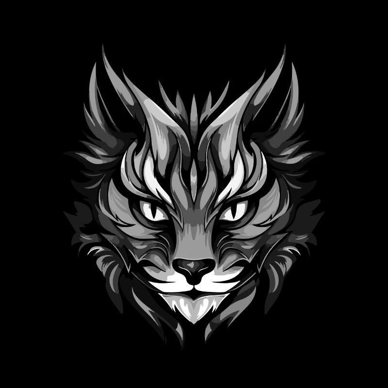 Katze Symbol Kopf