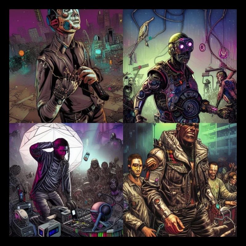 cyborg ravers