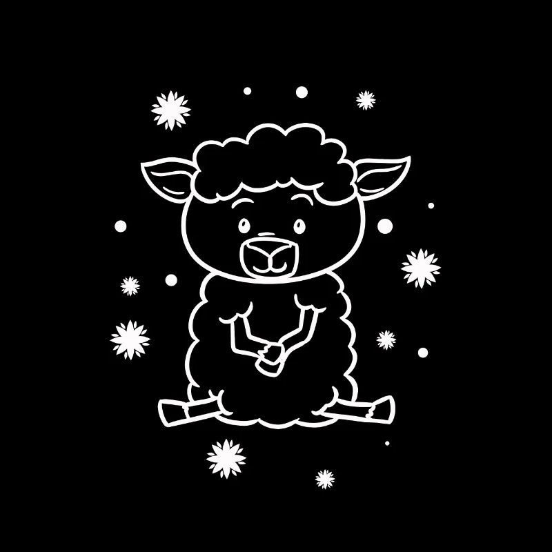 mignon bébé mouton