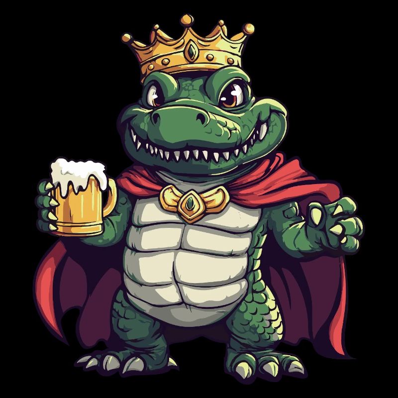 Bière Alligator Drôle