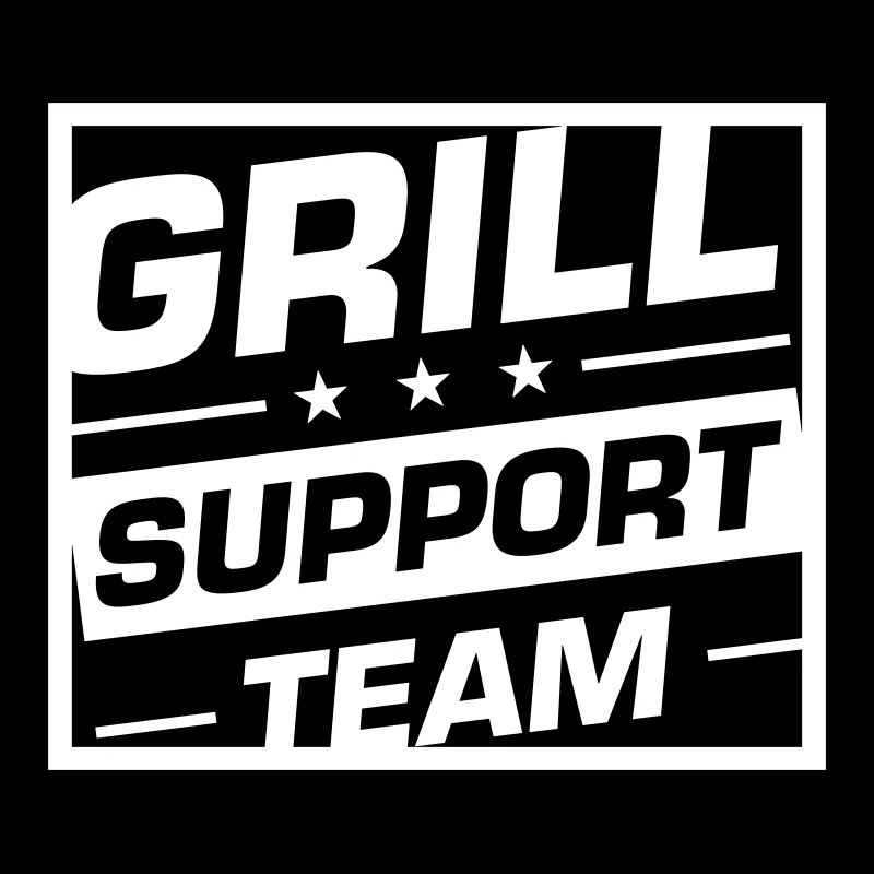 Grill Support Team Grilling Dicton