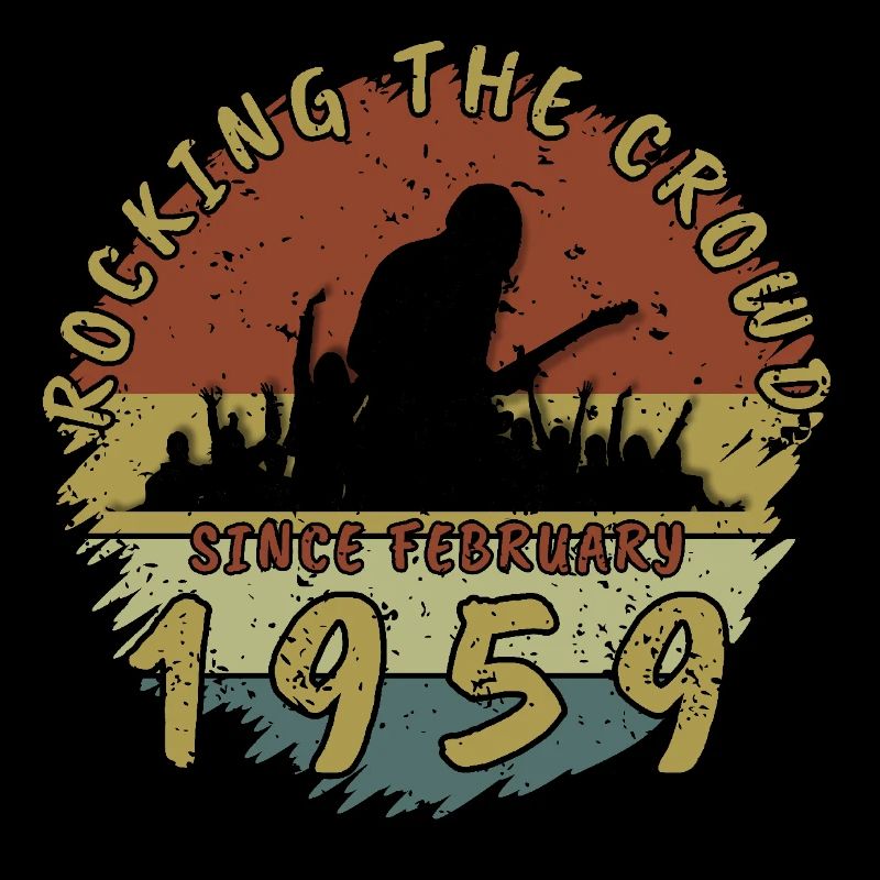 66th Birthday Rocking the crowd GIT 02/1959
