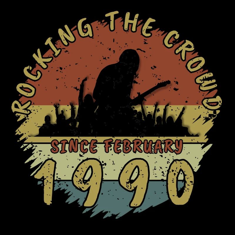 35. Geburtstag Rocking the crowd GIT 02/1990