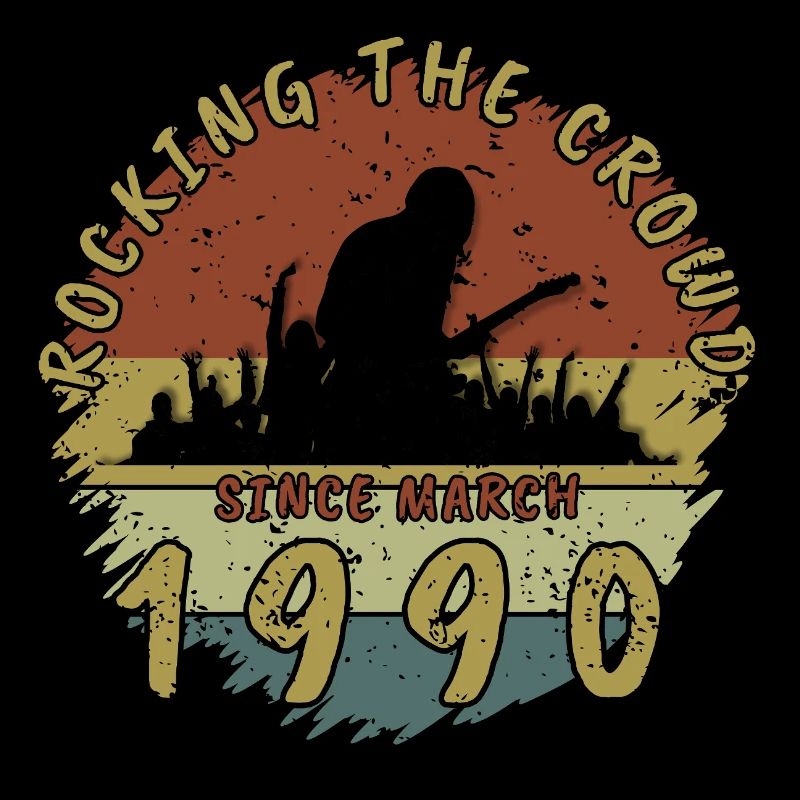 35. Geburtstag Rocking the crowd GIT 03/1990