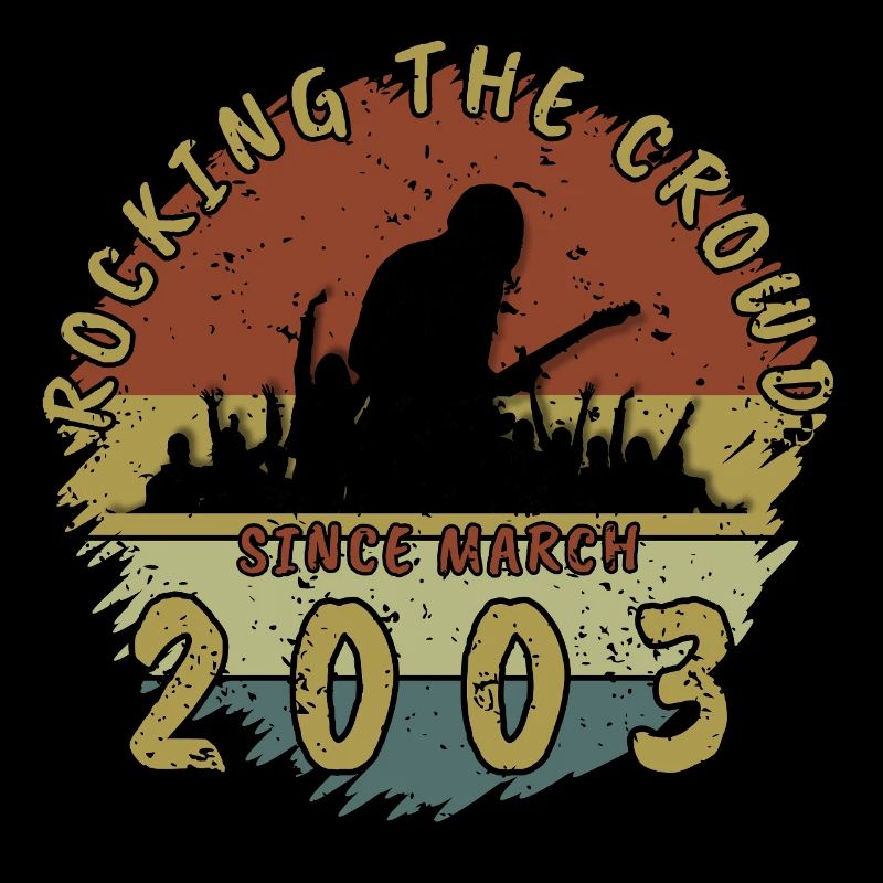 22nd Birthday Rocking the crowd GIT 03/2003