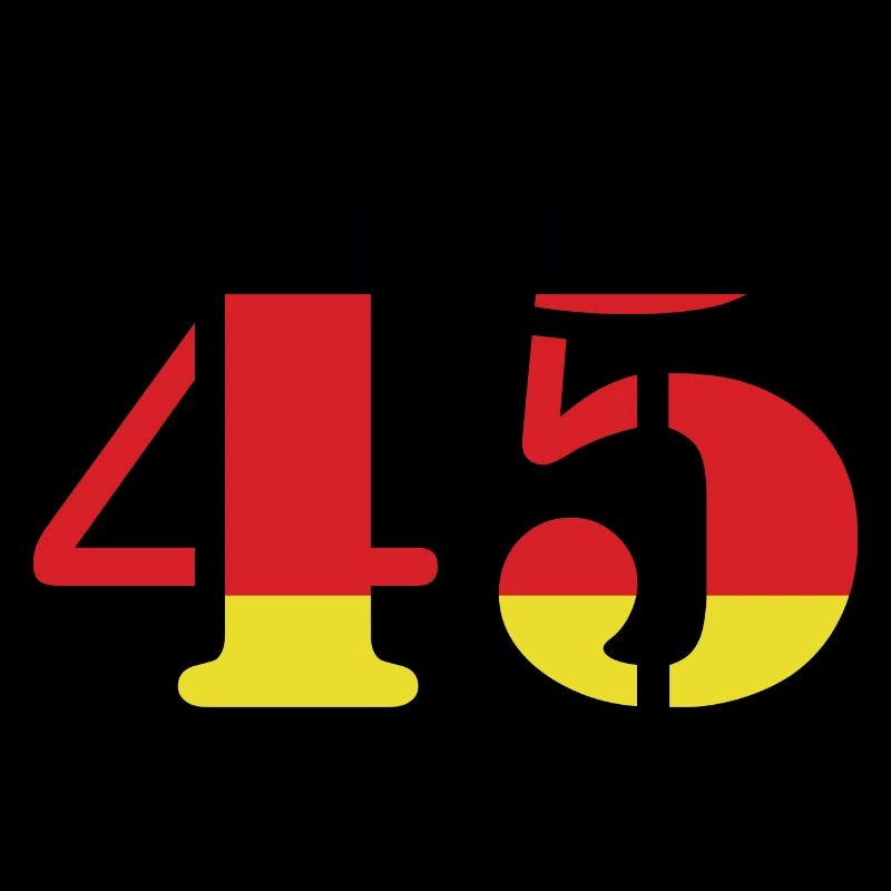 45 Number Jersey Germany