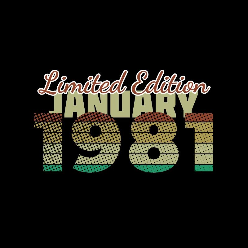 44e anniversaire Édition limitée (SCR) 01/1981