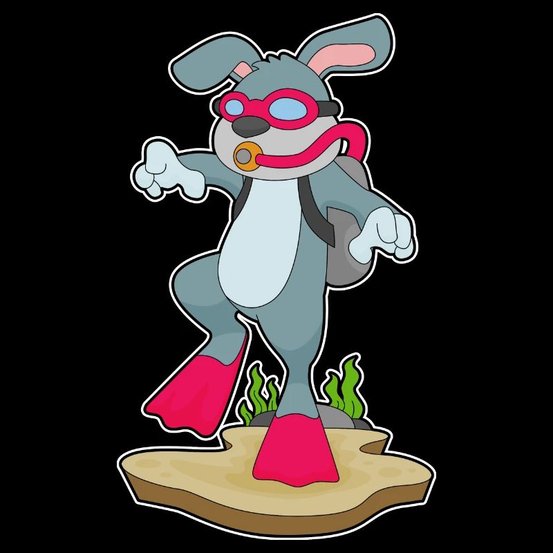 Rabbit Diver Bouteille d’oxygène Plongée