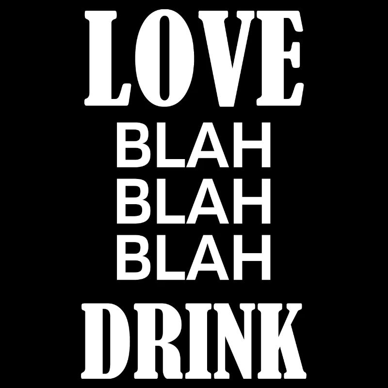 Love Blah Drink - Valentine's Day Funny Gift