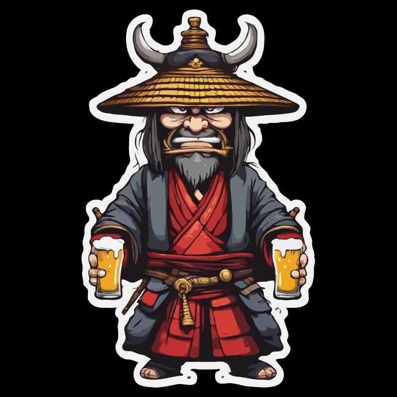 Samurai / Japanisch / Harakiri / Katana / Mann