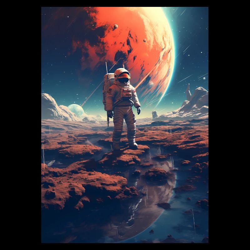 Astronaute dans l’espace