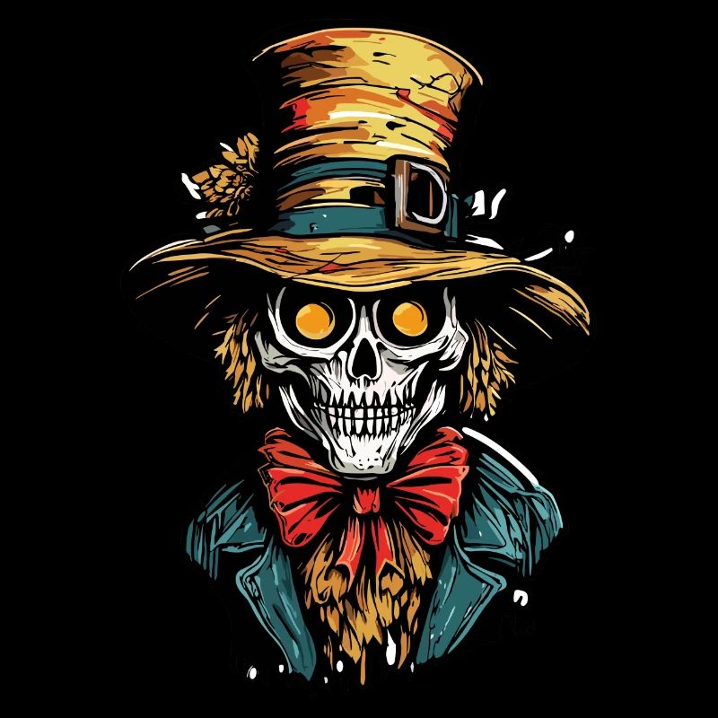 Vogelscheuche / Erntehelfer / Maisfeld / Feld