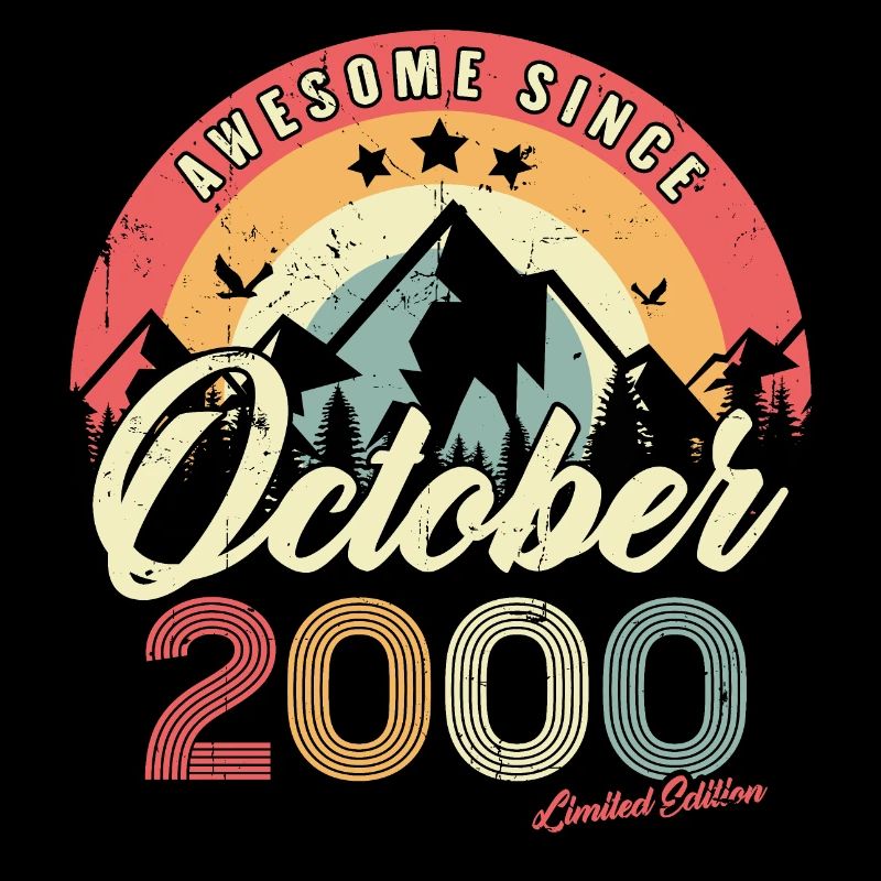 Geburtstagsgeschenk im Oktober 2000 Vintage