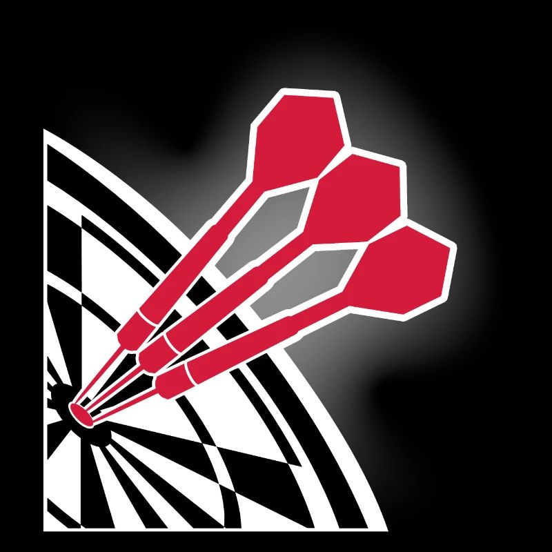 Tableau de jeu de fléchettes Lancer de fléchettes