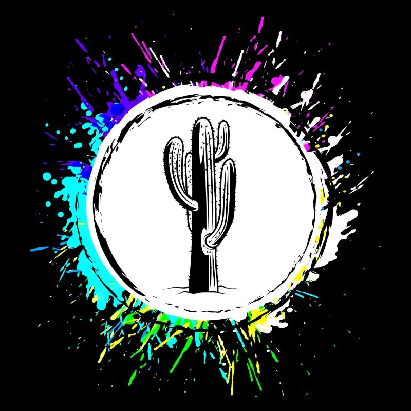 Kaktus Element Bunt
