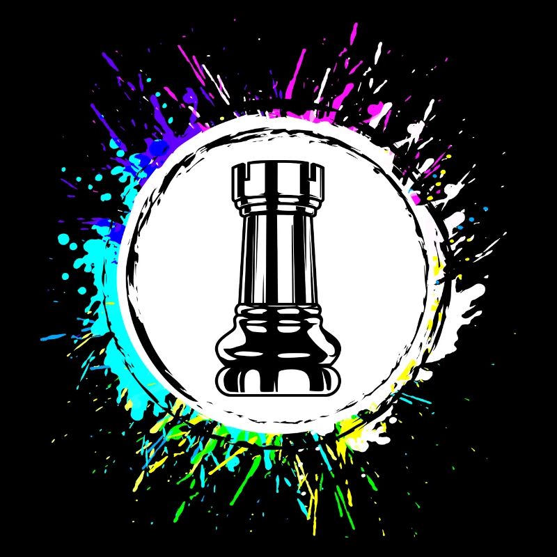 Chess piece tower