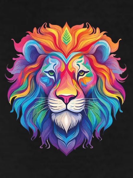 Rainbow Lion