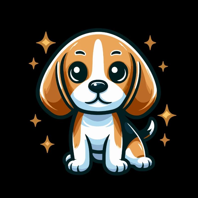 Chien Beagle Chibi