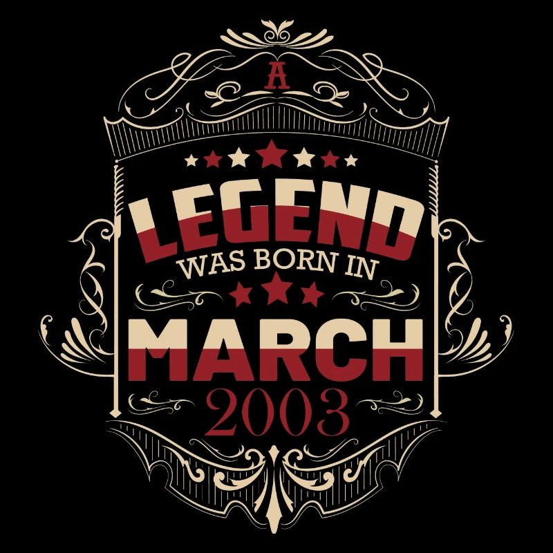 20th birthday March 2003