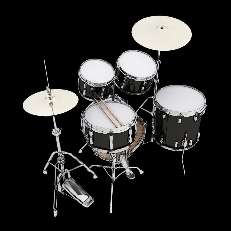 Drums, Drumset, Drumkit, Drums