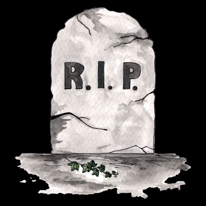 Rest in Peace Grabstein RIP