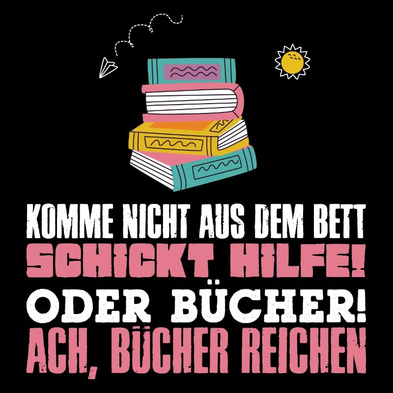 Komme nicht aus dem Bett schickt Hilfe oder Bücher