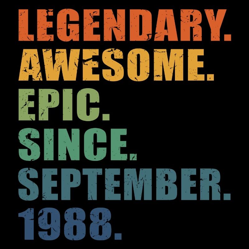 35. Geburtstag, September 1988, 35-jähriges Jubiläum