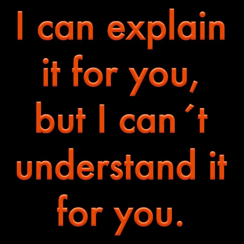 i can explain