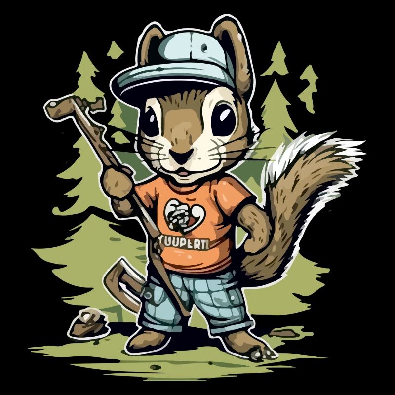 Hacki the squirrel