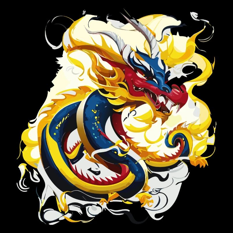 Dragon chinois (Collection d’œuvres d’art)