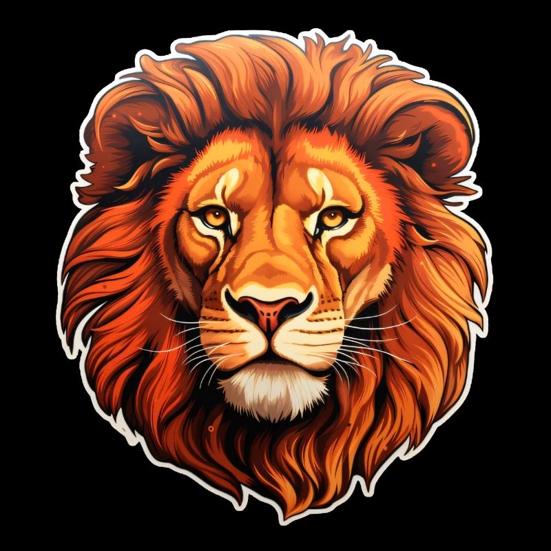 Tête de lion