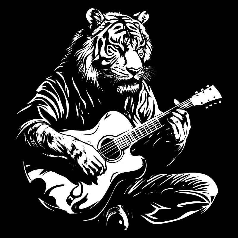 Tiger Gitarre Musik