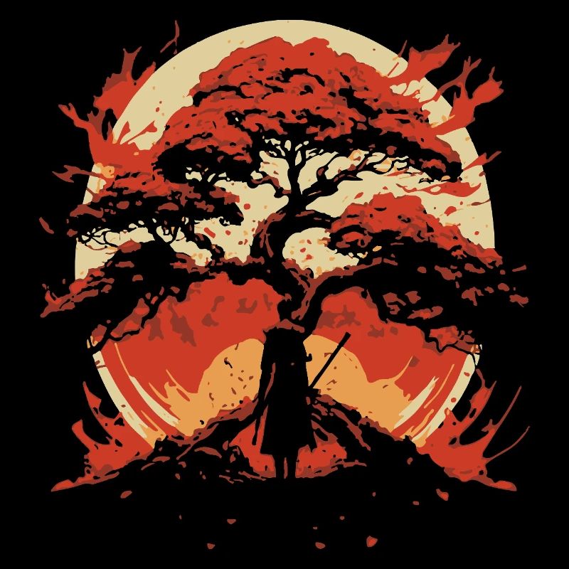 Afro unter der Sonne