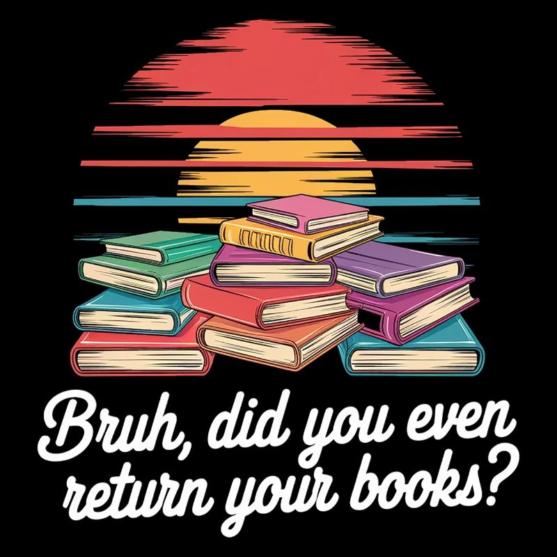 Bruh Did You Even Return Your Books 7