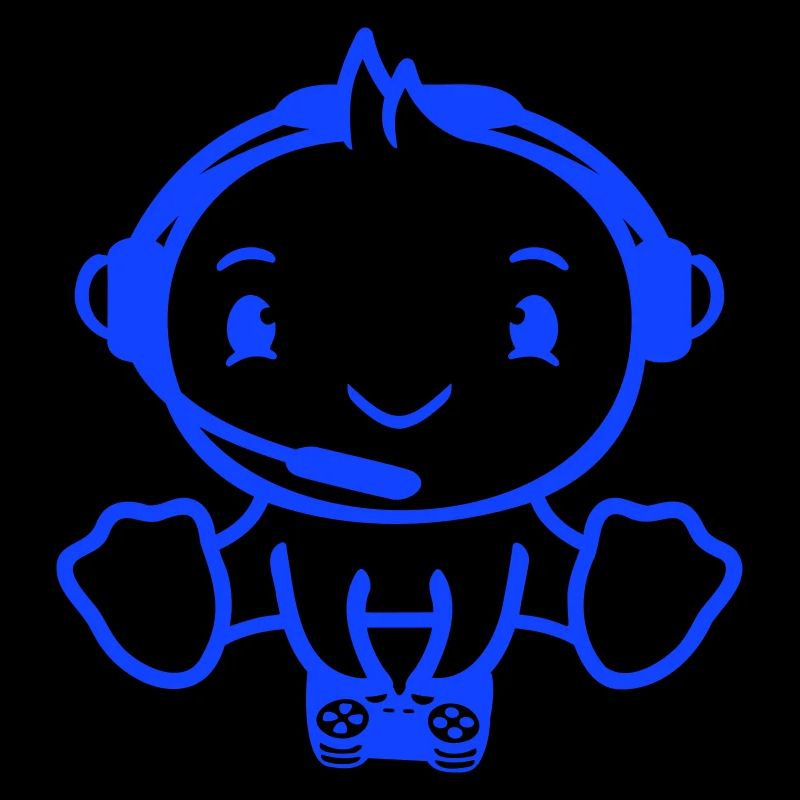 Bird Playing Gamer Nerd Console Headset Controller