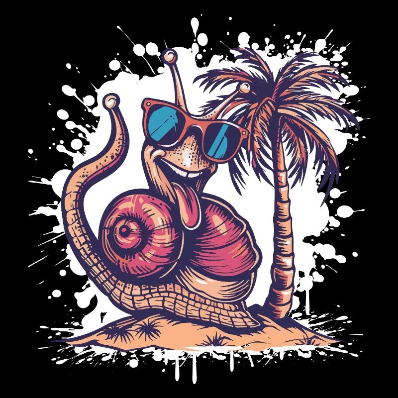Vacances d’été de l’escargot