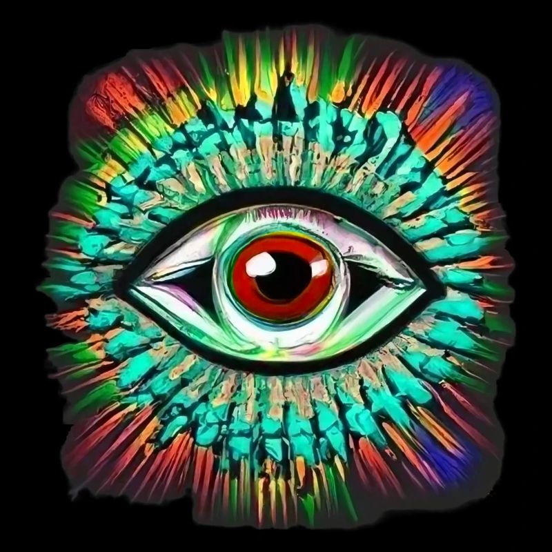 Psychedelic eye