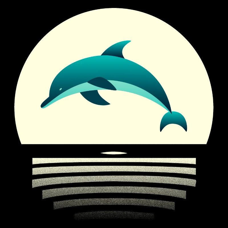 Dauphin dans le saut