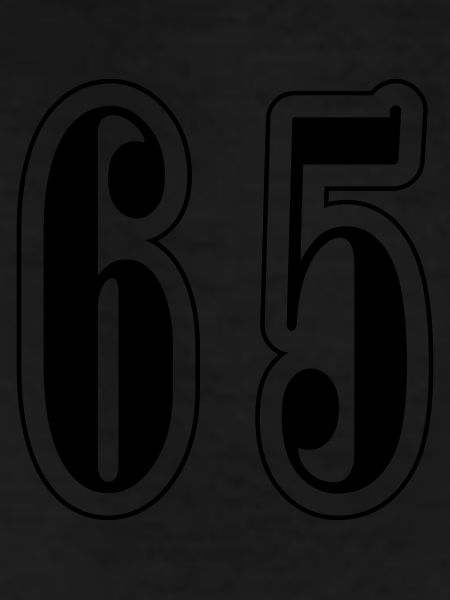 65 Number Symbol