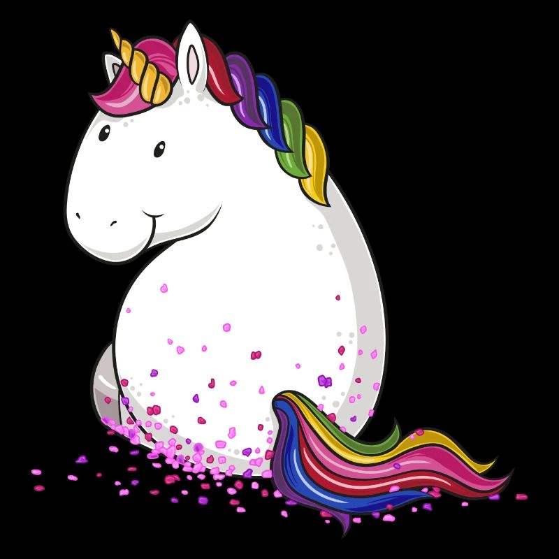 Konfetti Einhorn Comic