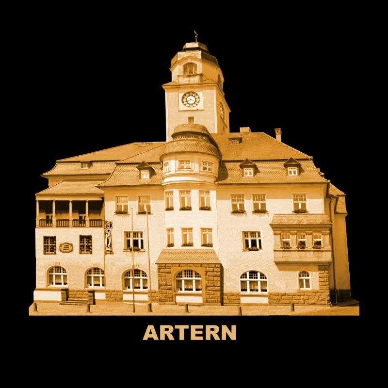 Artern Rathaus Kyffhäuser Unstrut Thüringen