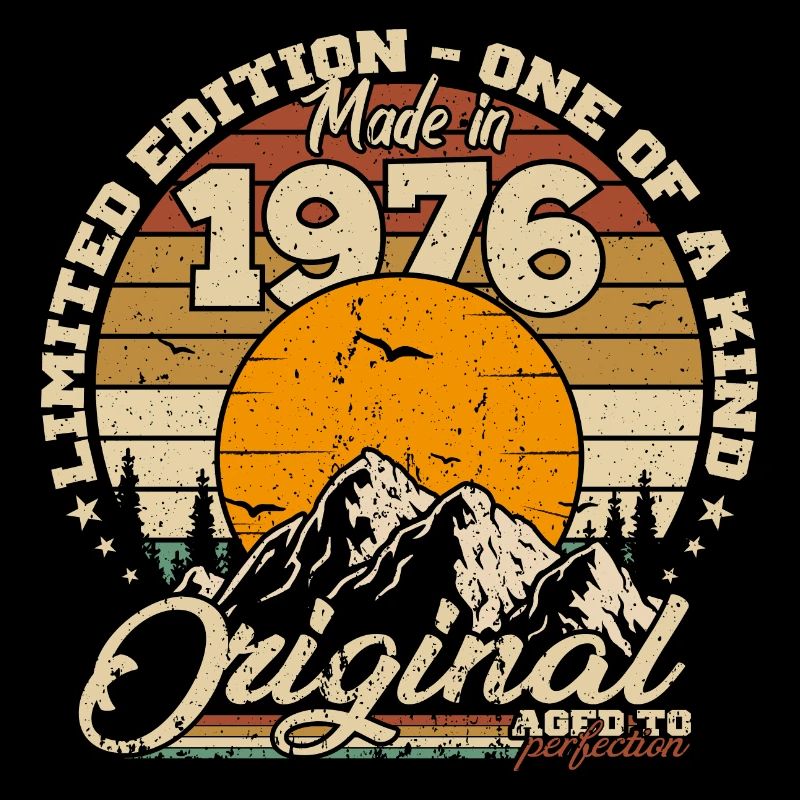 Made in 1976 Retro 1976 Geburtstagsgeschenk