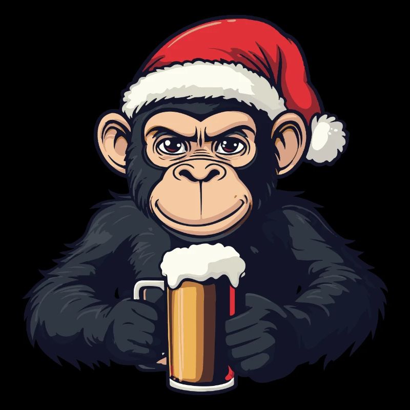Monkey Christmas Beer