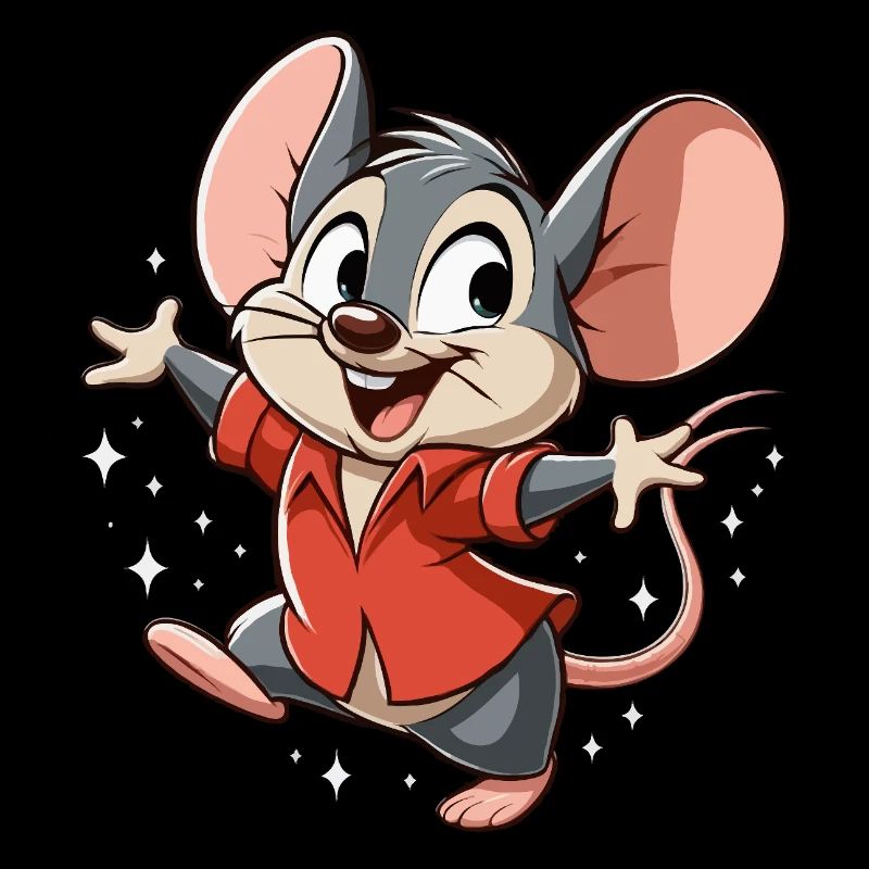 Mouse dances in the night