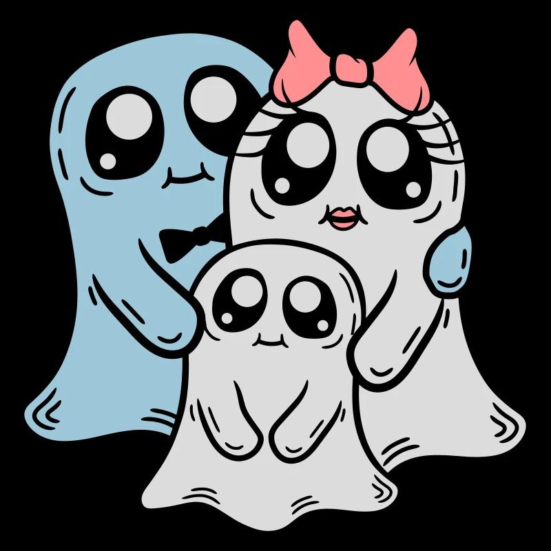 Couple Parents Child Ghosts