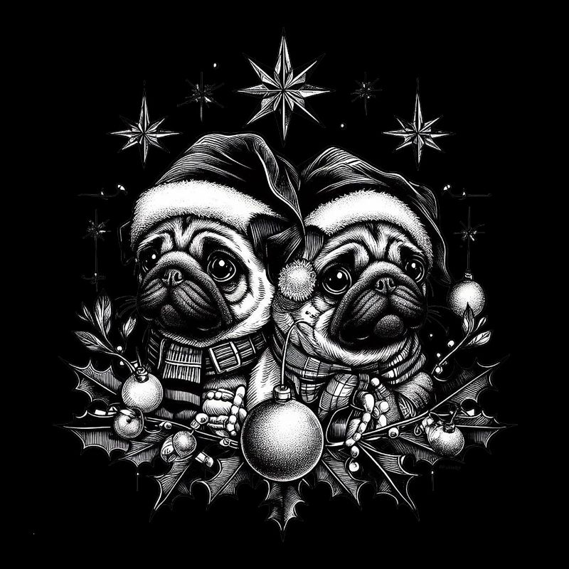 Goth Pugs