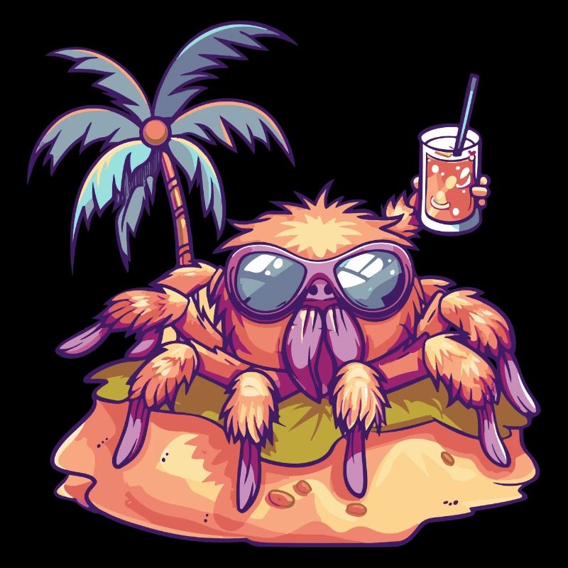 Vacances d’été à la plage de Tarantula