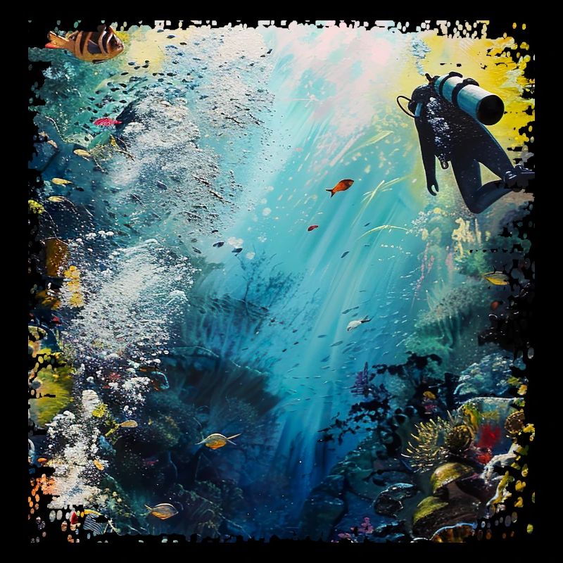 La plongée est une passion