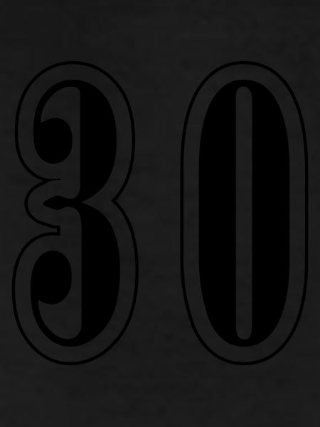 30 Number symbol